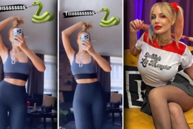 Hande-Sarıoğlu-yılan-dansı-yaptığı-anları-paylaştı