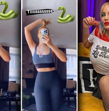 Hande Sarıoğlu yılan dansı yaptığı anları paylaştı 2 Hande-Sarıoğlu-yılan-dansı-yaptığı-anları-paylaştı