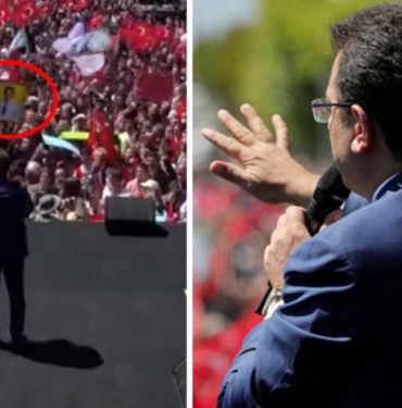 İmamoğlu mitingde Demirtaş fotoğrafı gösteren gence sitem etti: Bana hakaret etmiş olursun 9 İmamoğlu-mitingde-Demirtaş-fotoğrafı-gösteren-gence-sitem-etti--Bana-hakaret-etmiş-olursun