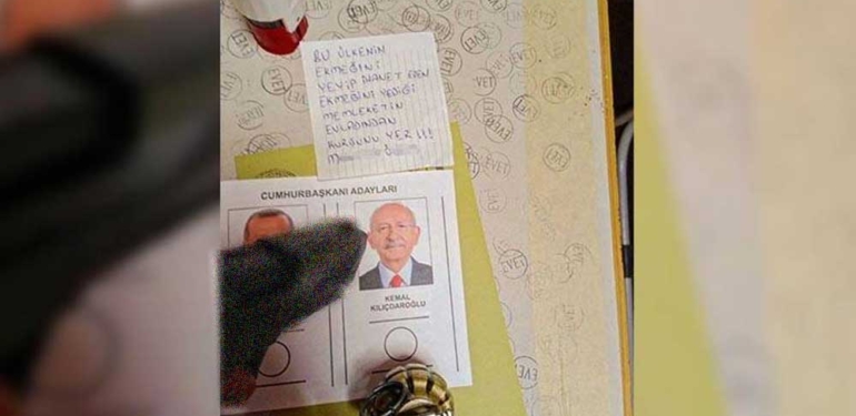 Kabine soktuğu silahı Kılıçdaroğlu’nun fotoğrafına doğrulttu; gözaltına alındı