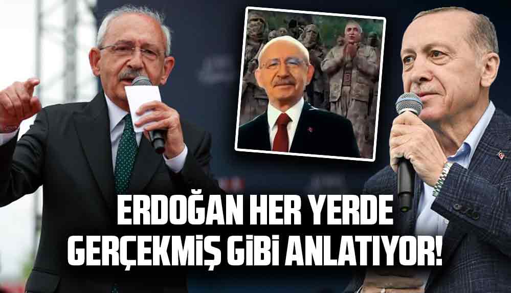 Kılıçdaroğlu'ndan Erdoğan'a montajlı video tepkisi: Utanmadan kara propaganda yapan biri var!