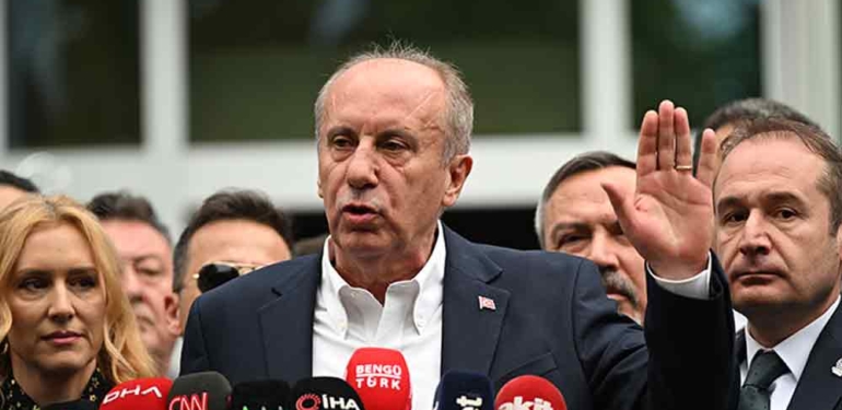 Muharrem İnce’den seçim sonuçlarına ilk yorum: Kendinizi üzmeyin, asla umutsuzluğa kapılmayın