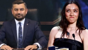 RTÜK Başkan Yardımcısı İbrahim Uslu Cannes’da ödül alan Merve Dizdar’ı hedef aldı: Tebrik edilesi bir yanı yok