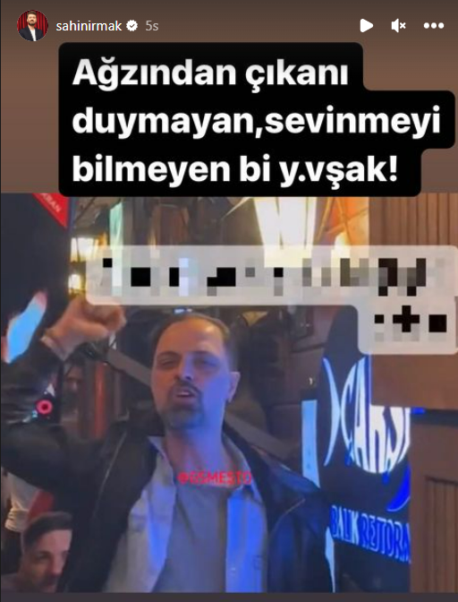 Şahin Irmak’tan Galatasaray’a küfürlü tezahüratta bulunan Ertan Saban’a olay sözler!