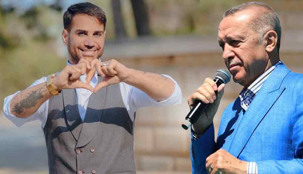 Şarkıcı Doğuş Kılıçdaroğlu'nun kullandığı kalp işaretini yaparak Erdoğan’ı desteklediğini duyurdu: Sağ gösterip sol vuracak