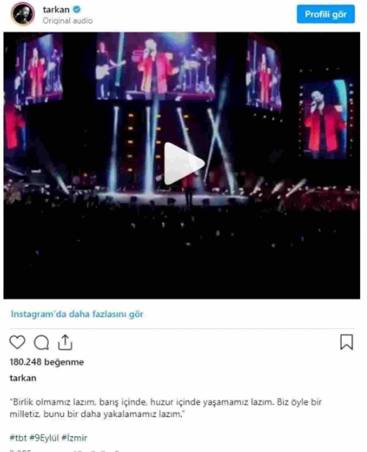 Seçimlere sayılı günler kala Tarkan’dan dikkat çeken paylaşım