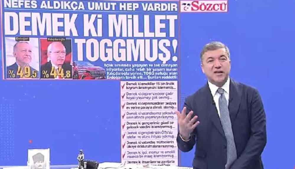 Sözcü gazetesinin “Demek ki depremzedeler çadır hayatı yaşamayı çok sevmiş” ifadesine İsmail Küçükkaya’dan tepki: Yakışık almadı!