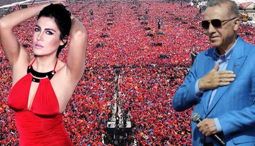 Tuğba Ekinci, AKP miting alanını paylaştı: Hay maşallah! Reis