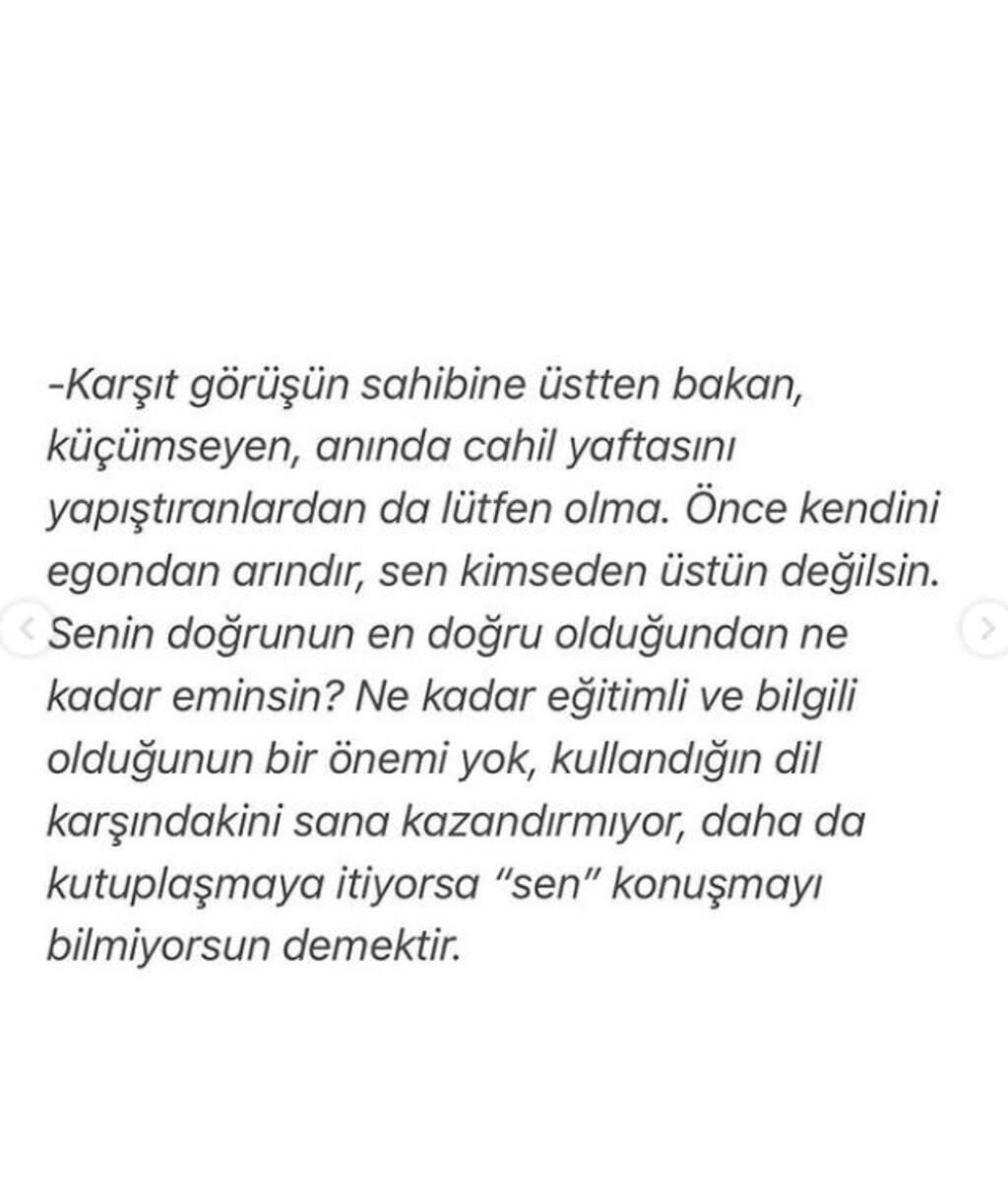 Volkan Demirel’in eşi Zeynep Sever Demirel’den gündem olan seçim paylaşımı: Güç ve otorite sevdası insanı zehirler, bağımlılık yapar