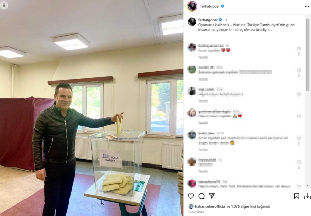 Ata Demirer, İbrahim Büyükak, İrem Derici, Seren Serengil… Oy kullanan ünlü isimler sandık başından paylaştı: Her şey çok güzel olacak 1 Ata Demirer, İbrahim Büyükak, İrem Derici, Seren Serengil… Oy kullanan ünlü isimler sandık başından paylaştı: Her şey çok güzel olacak