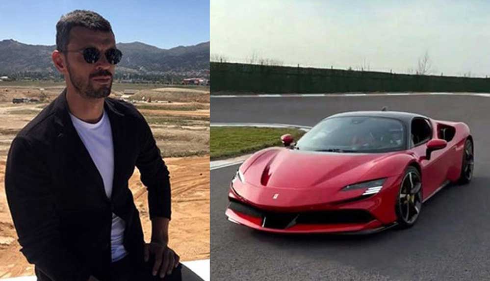 AKP’li Kenan Sofuoğlu Ferrari’sini satışa çıkardı
