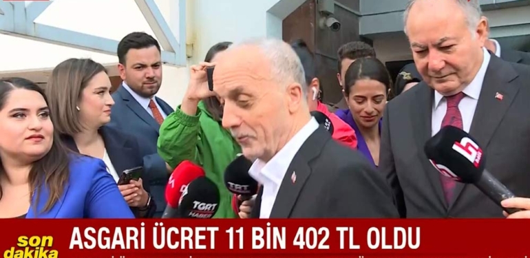 Ergün Atalay’dan “Asgari ücret 500 doların altında kaldı” diyen gazeteciye cevap: Allah sana da kolaylık versin