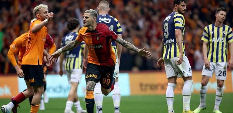 Galatasaray şampiyonluğunu Fenerbahçe galibiyetiyle taçlandırdı