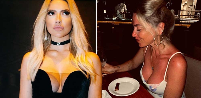Hadise dekolteli pozlarını paylaştı, herkes ten rengine odaklandı! “Güneş kremi sürmedin mi?”