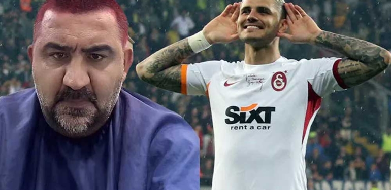 “Icardi 20 gol atarsa saçımı sarı-kırmızıya boyarım” diyen Ümit Özat sözünü tuttu!