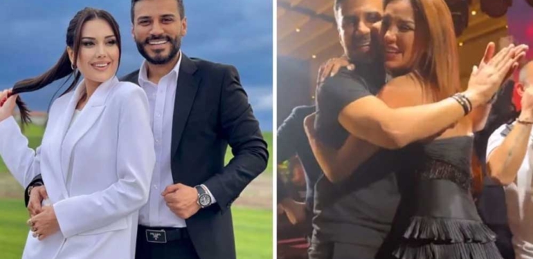 Kocası ve kız kardeşinin samimi dansı gündem oldu: Dilan Polat gelen yorumlara küfürler savurdu!