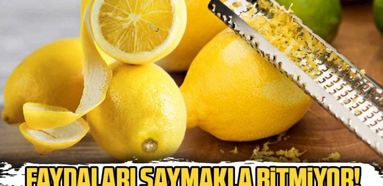 Limon kabuğunu sakın çöpe atmayın! Limon kabuğunun faydaları neler? Say say bitmiyor…
