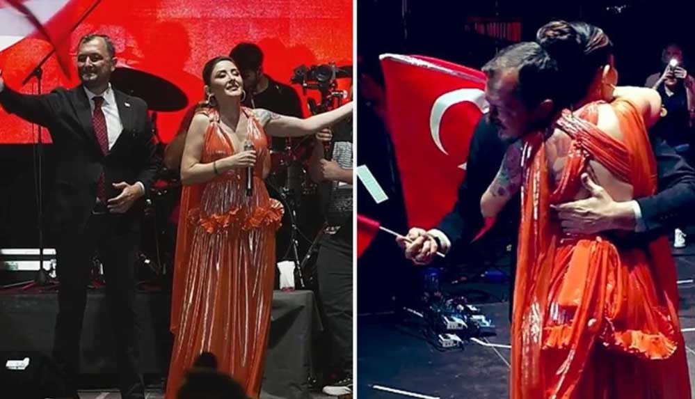 Melek Mosso’yla şarkı söyleyen AKP’li Belediye Başkanı Cüneyt Yüksel’e partisinden sert tepki! İstifası isteniyor