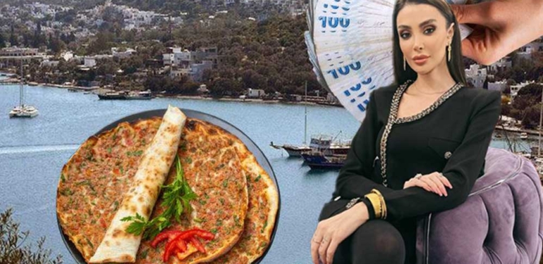 Özge Ulusoy Bodrum’daki lahmacun fiyatına tepki gösterdi: Şov yapmaya gerek yok