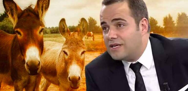 Özgür Demirtaş’tan dikkat çeken ‘eşek’ paylaşımı: Sucuk yemeyin…
