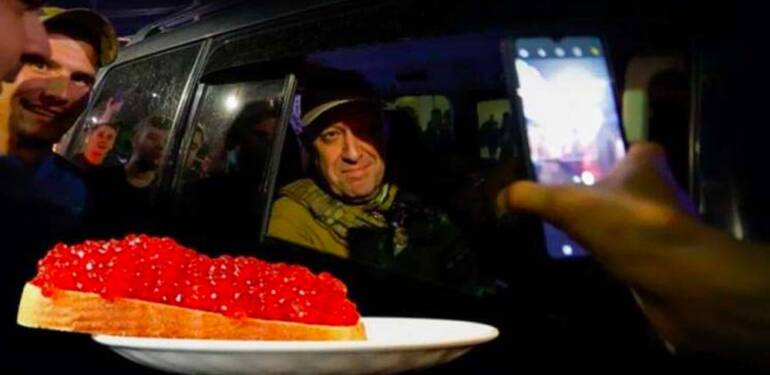 Rus televizyonu Wagner isyanı sırasında havyar belgeseli yayınladı