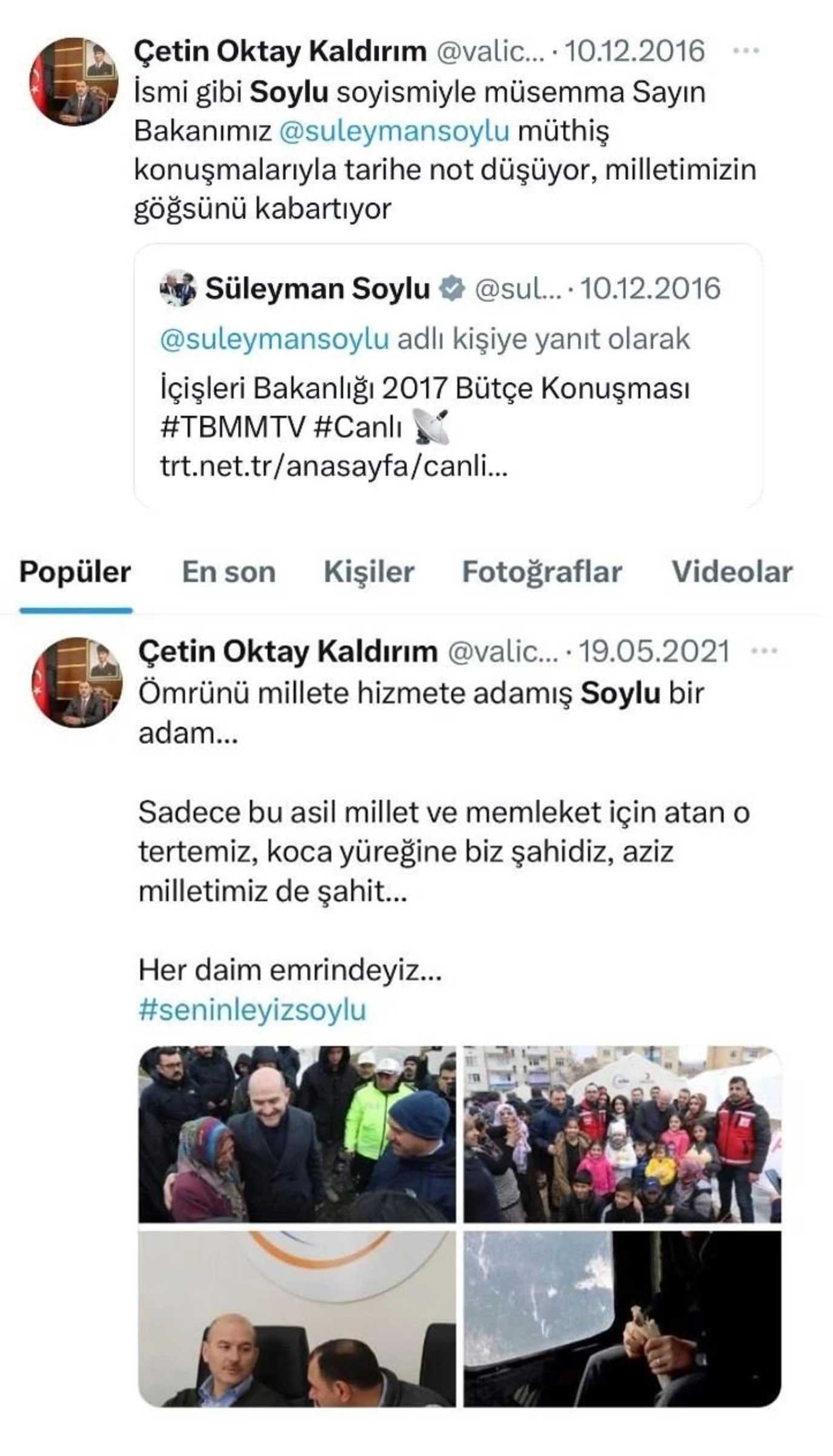 Süleyman Soylu'nun Erdoğan'dan son isteği ortaya çıktı