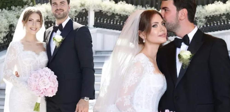 Yasak Elma’nın Yıldız’ı Eda Ece evlendi! İşte merakla beklenen düğünden ilk kareler…