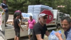 Akbelen Ormanı'nda direnen köylülere içme suyu taşıyan kamyon engellendi