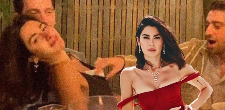 Göğsüne para takmıştı: Nesrin Cavadzade’den Bora Akkaş’a dikkat çeken gönderme