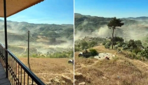 Her yer toz duman oldu: Adana'daki deprem sonrası korkutan görüntü!