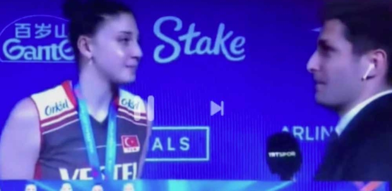 İlkin Aydın’dan TRT Spor muhabirine tepki! “Nasıl bir soru bu?”