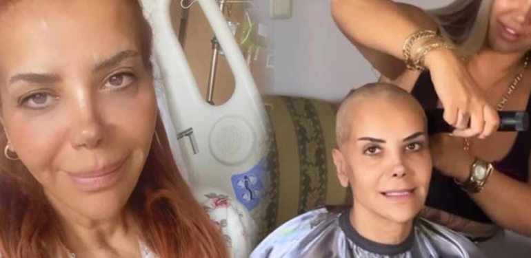 Kanserle mücadele eden Tanyeli saçlarını kazıttı: Bugün yeniden başlıyoruz