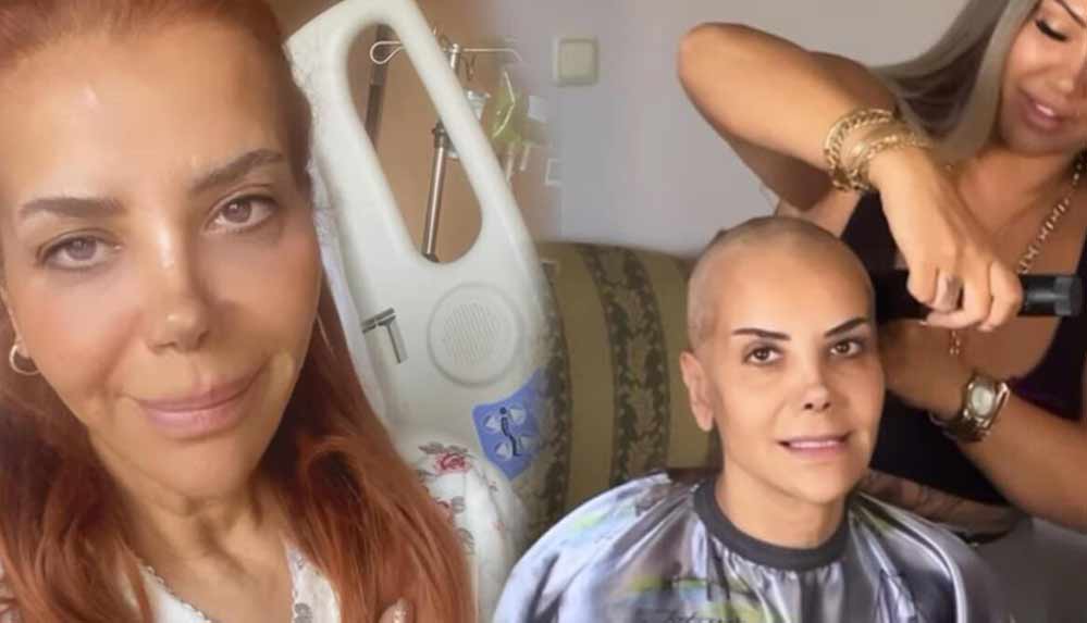 Kanserle mücadele eden Tanyeli saçlarını kazıttı: Bugün yeniden başlıyoruz