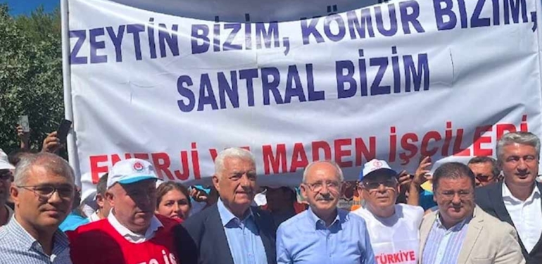 Kılıçdaroğlu Akbelen’de: Ben de mücadele edeceğim