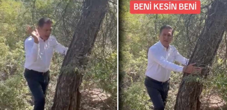 Mustafa Sarıgül’den Akbelen direnişine destek: Ağaçları keseceğinize beni kesin beni
