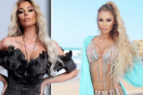 Petek-Dinçöz-kırmızı-bikinisiyle-poz-verdi--O-zaman-tatil-başlasın