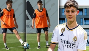 Real Madrid, Tarkan'ın 'Şımarık' şarkısı eşliğinde Arda Güler'in antrenman görüntülerini paylaştı