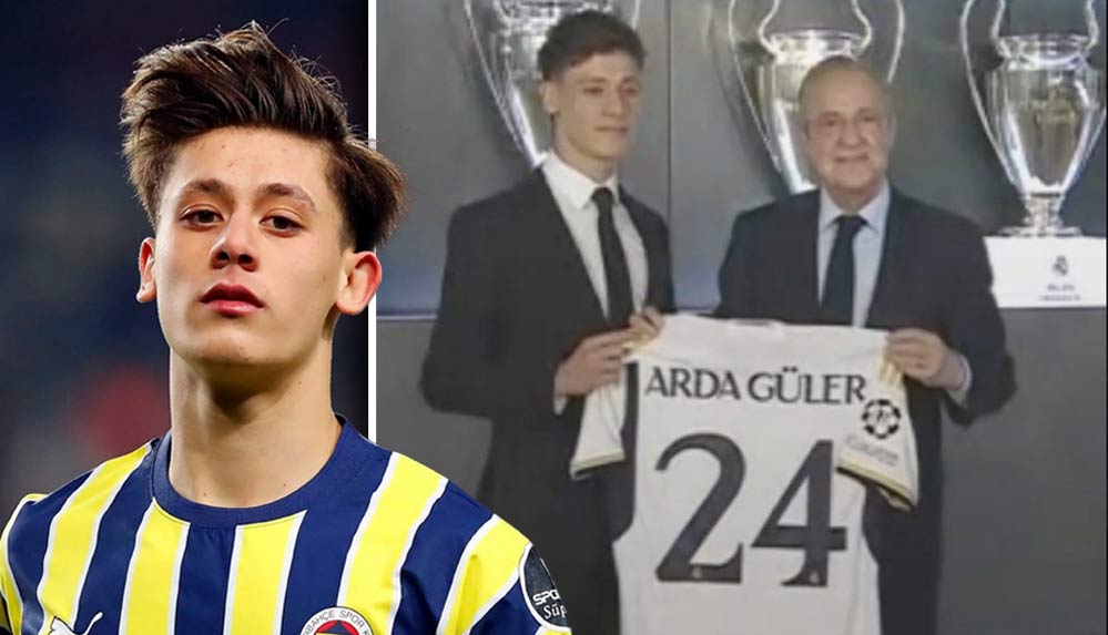 Son Dakika... Resmi imzayı attı: Arda Güler'in Real Madrid'de giyeceği forma numarası belli oldu