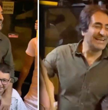 Minibüste şarkı söyleyen Mahsun Kırmızıgül'e iş teklifi: Bizim dolmuş hattında çalış 8 Taksi-bulamadığı-için-minibüse-binen-Mahsun-Kırmızıgül-yolculara-konser-verdi