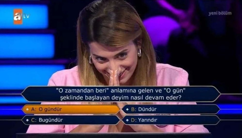 Kim Milyoner Olmak İster'de geceye damga vuran soru: Seyirciler bilemedi