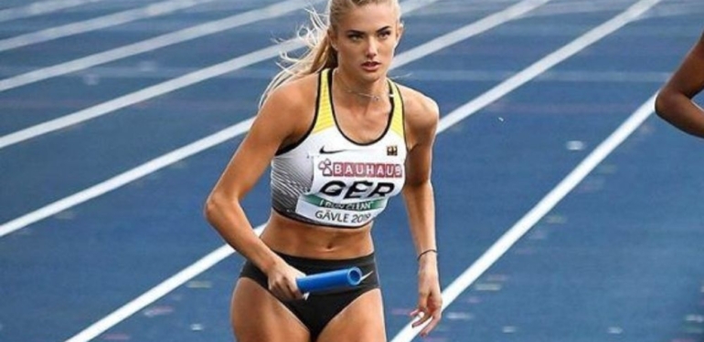 Atlet Alica Schmidt, Erling Haaland'a meydan okudu: 'Mahvederim' 1 Alica Schmidt