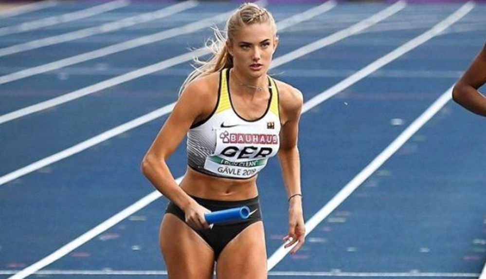 Atlet Alica Schmidt, Erling Haaland'a meydan okudu: 'Mahvederim'