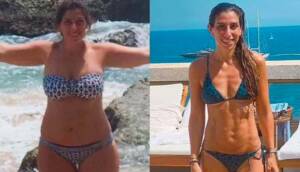 Altı ayda 30 kilo veren üç çocuk annesi kadın zayıflamanın sırrını açıkladı
