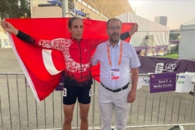 Milli atlet Dilek Koçak, Avrupa Şampiyonu oldu (1)