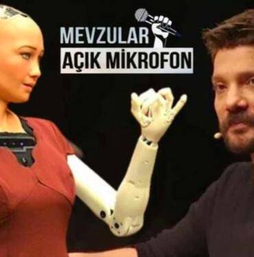 Oğuzhan-Uğur,-dünyaca-ünlü-robot-Sophia'nın-'Mevzular-Açık-Mikrofon'a-katılacağını-duyurdu
