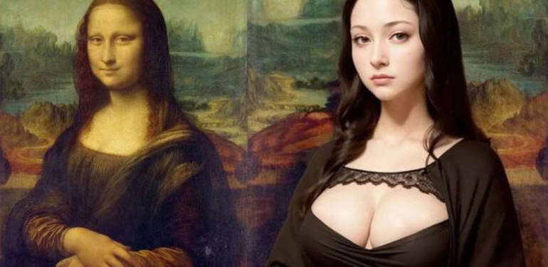 Yapay zeka ‘modern’ Mona Lisa’yı çizdi