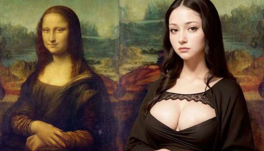 Yapay zeka 'modern' Mona Lisa'yı çizdi