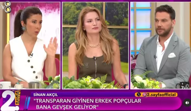 'Ben muhafazakarım' diyen Sinan Akçıl'dan bomba sözler: Transparan giyen erkek popçuları hedef aldı!
