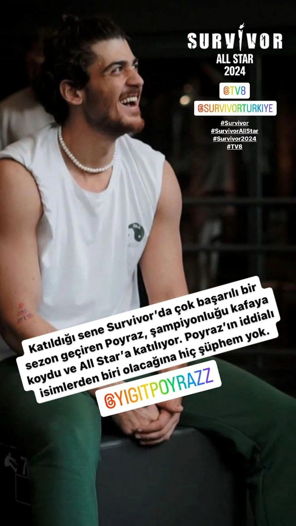 Survivor All Star 2024’ün sekizinci yarışmacısı belli oldu! 3 Survivor All Star 2024’ün sekizinci yarışmacısı belli oldu!