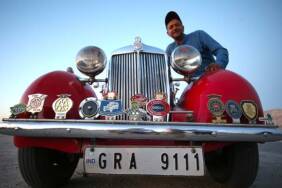 Hint iş insanı 73 yıllık klasik otomobili "lal pari" ile 'Baharat Yolu'nu keşfediyor 9 Hint-iş-insanı-73-yıllık-klasik-otomobiliyle-Baharat-Yolu'nu-keşfediyor-1